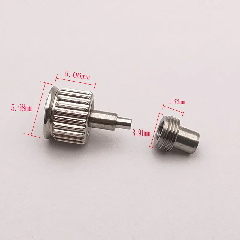 Top Quality Watch Crown For Longin Conquest Hydroconquest L3.785.4 Watches, Watch Parts