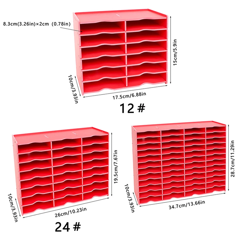 12/24/48 Slots Diamond Art Trays Tower Organizer, PVC Plates Storage Rack, Diamond art Accessories Tools Kits