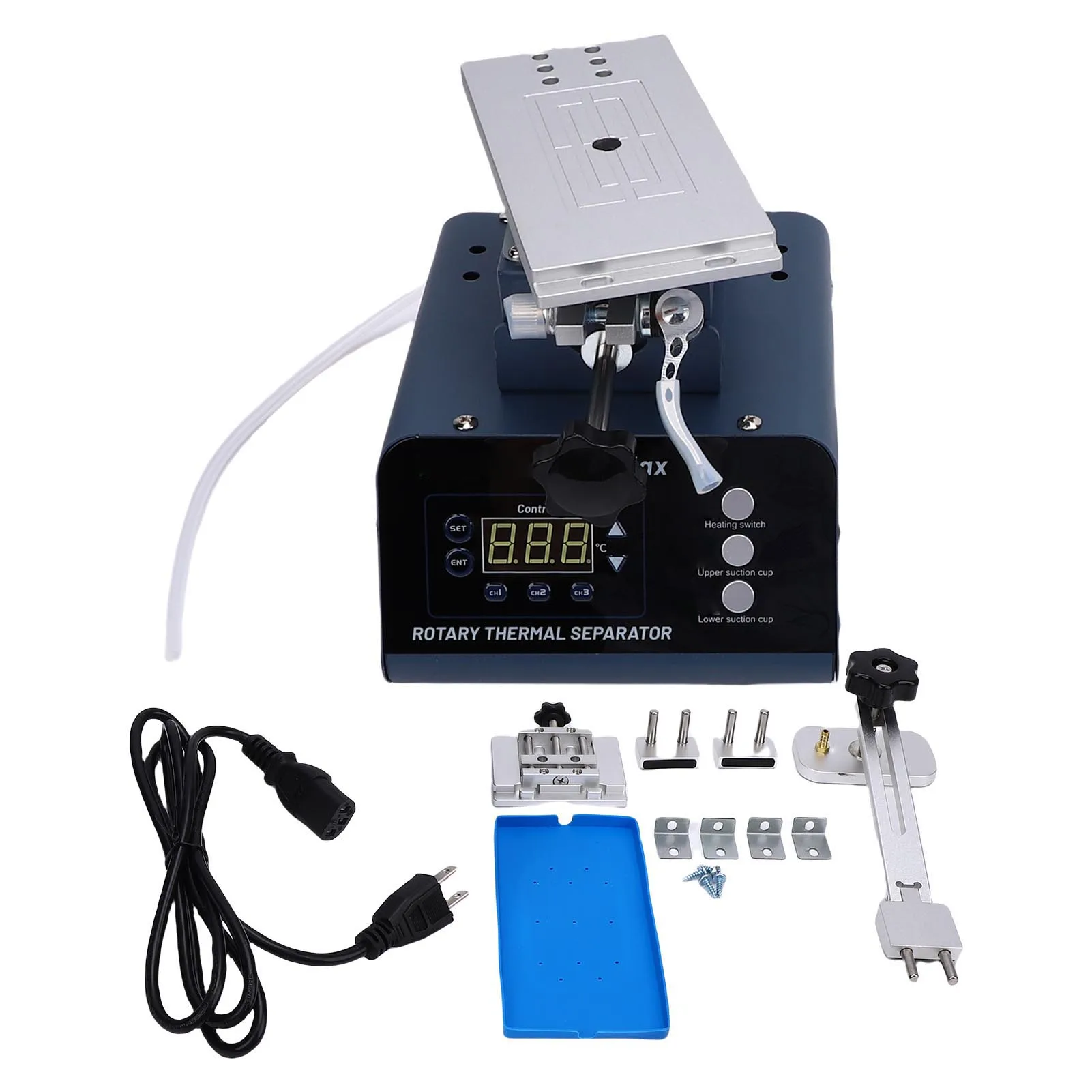 

Screen Separator Mobile Phone Screen Separator Rotatable Tiltable Dual Vacuum Pump LCD Screen Disassembly Machine for Repair