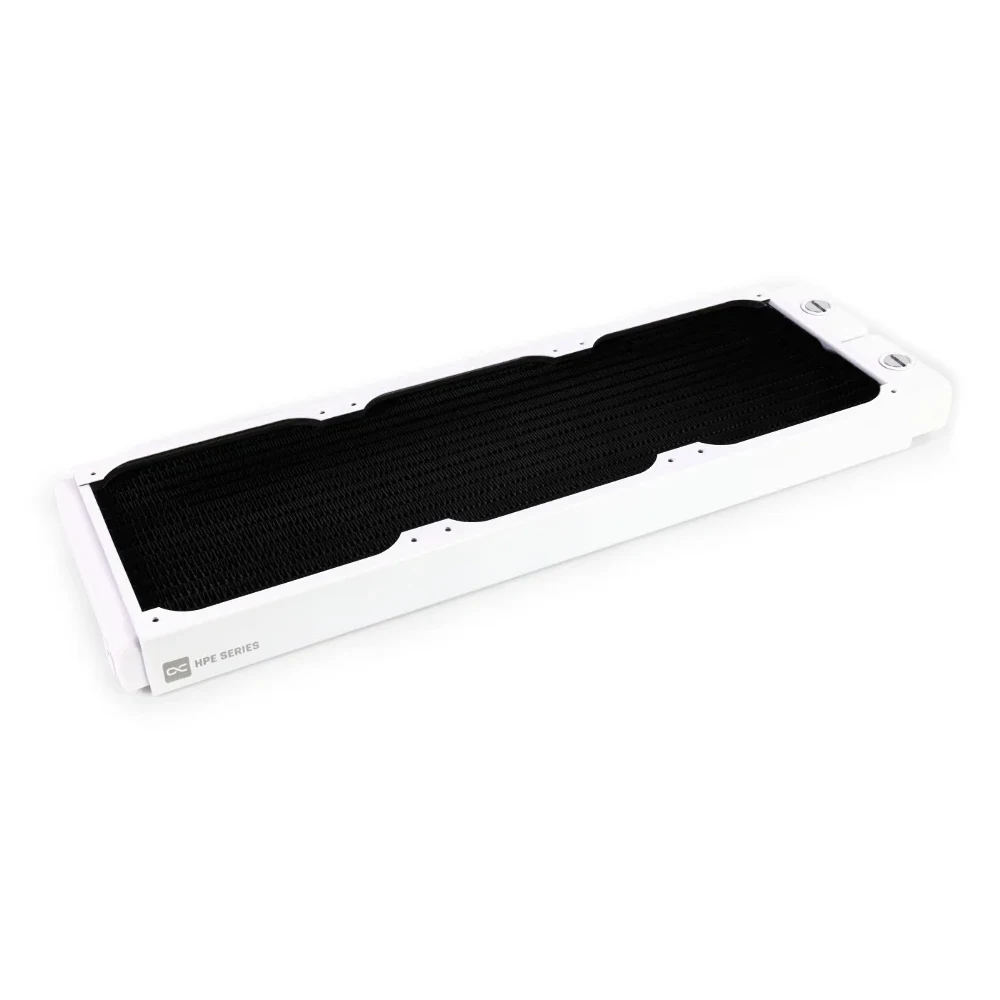 Alphacool HPE-30 White Full Copper 360mm Radiator,Using For Computer Liquid Loop Build Water Cooling