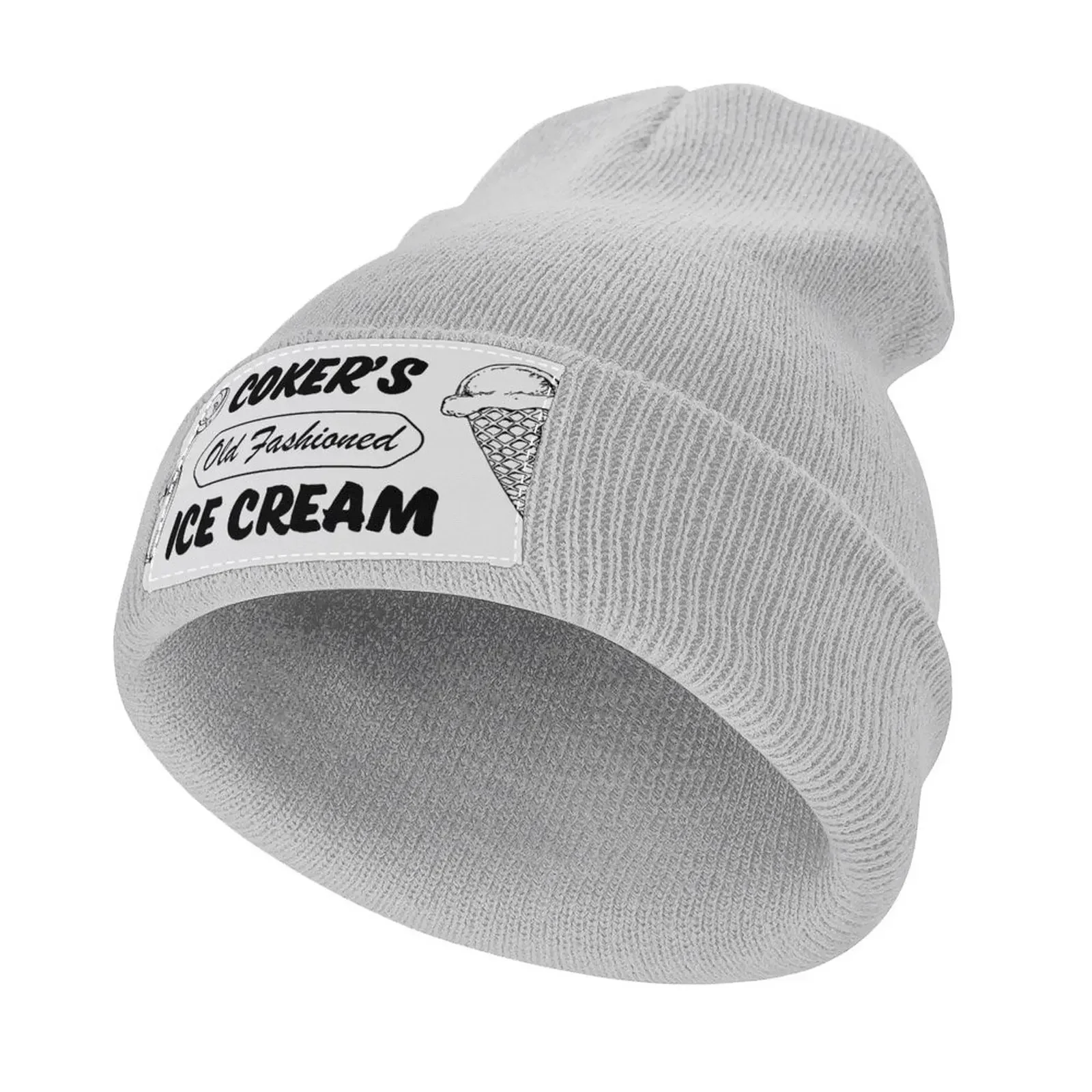 Coker's Old Fashioned Ice Cream Knitted Hat funny hat Rugby derby hat Caps Women Men's