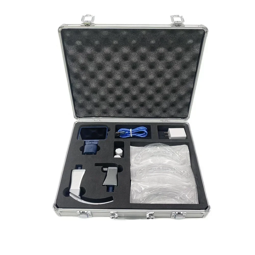 2026/2026/LTEV17 Medical ENT  3 Inch LCD Full View Examination Single Use Video Laryngoscope Disposable