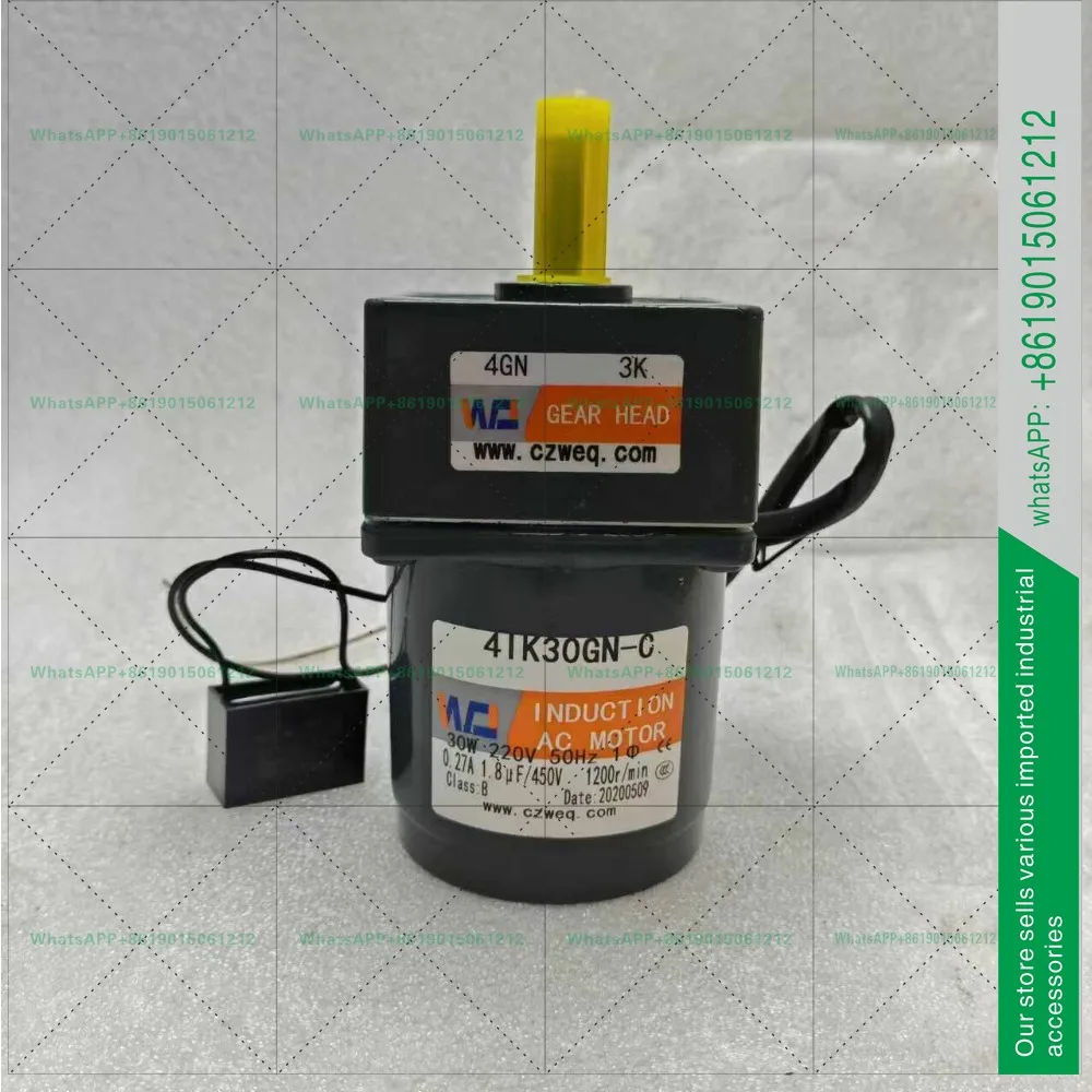 original-30w-single-phase-constant-speed-motor-4ik30gn-c-4gn3k-single-phase-220v-1-3-shaft-diameter-10mm