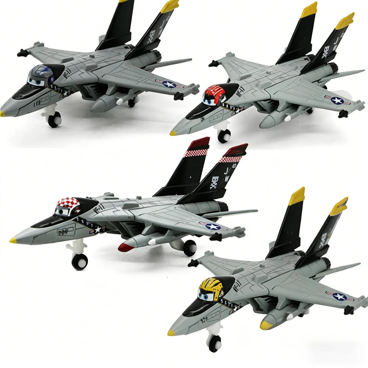 

Creative alloy fighter jet model collection ornaments exhibition display handicrafts birthday gifts