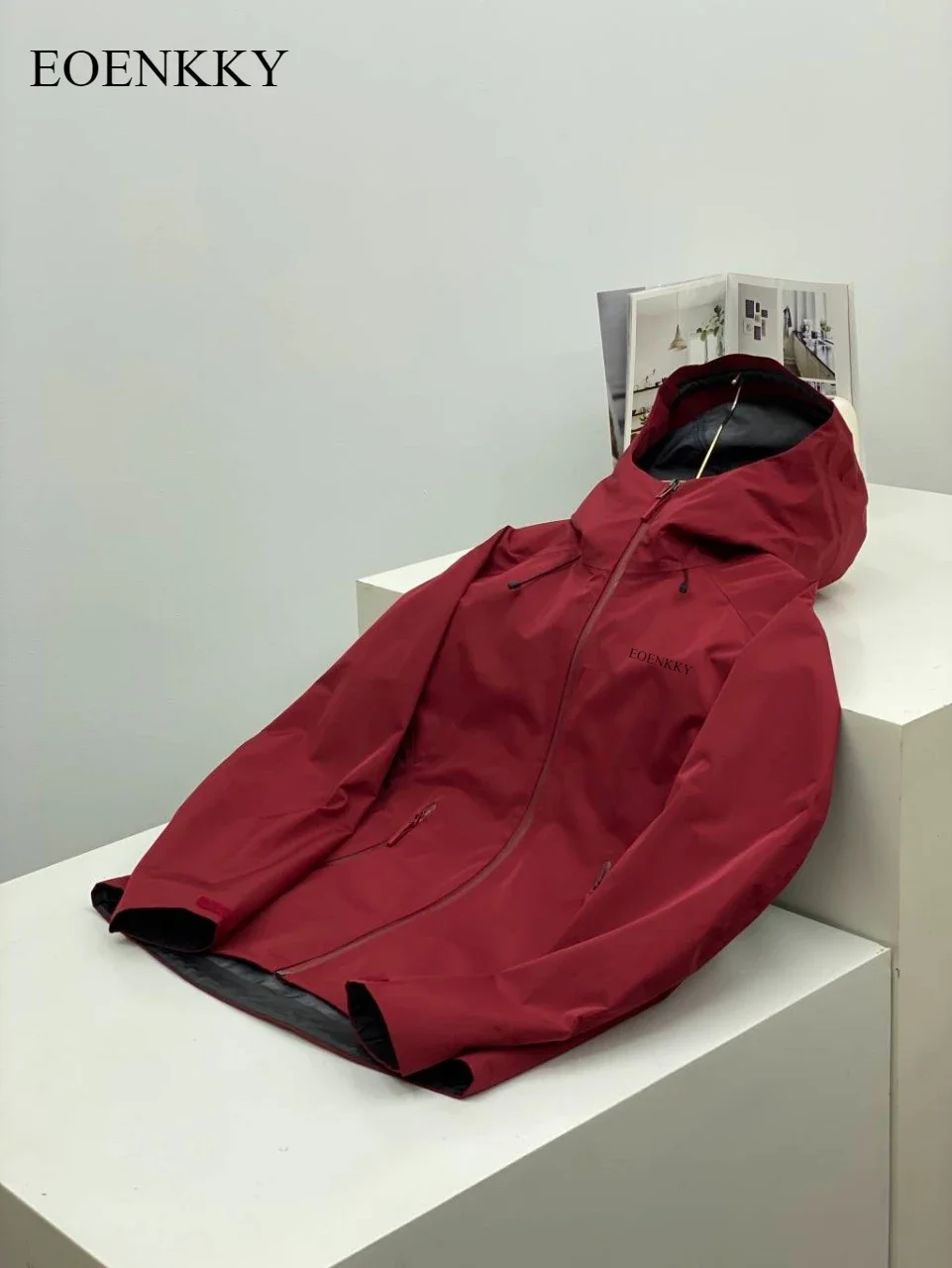 EOENKKY-Chaqueta de esquí bordada para hombre, chaqueta impermeable de alta calidad, para montañismo al aire libre, Beta LT, 2024