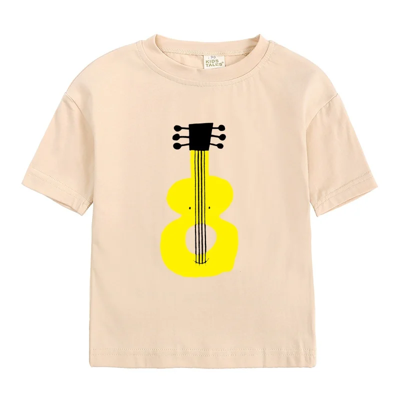 2025 New Baby T-shirts Short Sleeve Casual Toddler Kids T Shirt Printed Cotton Top Tees Cartoon Baby Girls Tops Boys Clothing