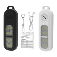Outdoor night running three-color luminous light Personal Safety Alarm 130dB Siren Strobe & Key Chain Anti Robbery Call for Help