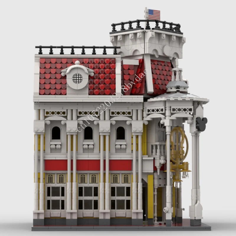 2452PCS Magic Kingdom Emporium MOC streetview Puzzle Architecture Creative Assembly Birthday Christmas Toys Gifts for Kids Ages