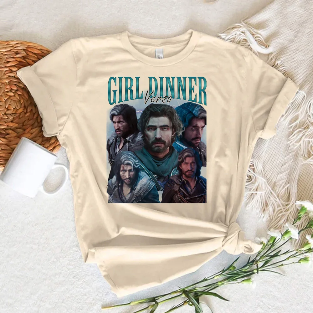 Clair Obscur t-shirt women women Pop Culture hip hop Digital 2000s korean clothes tshirt Classic women korean clothes 2000s Punk