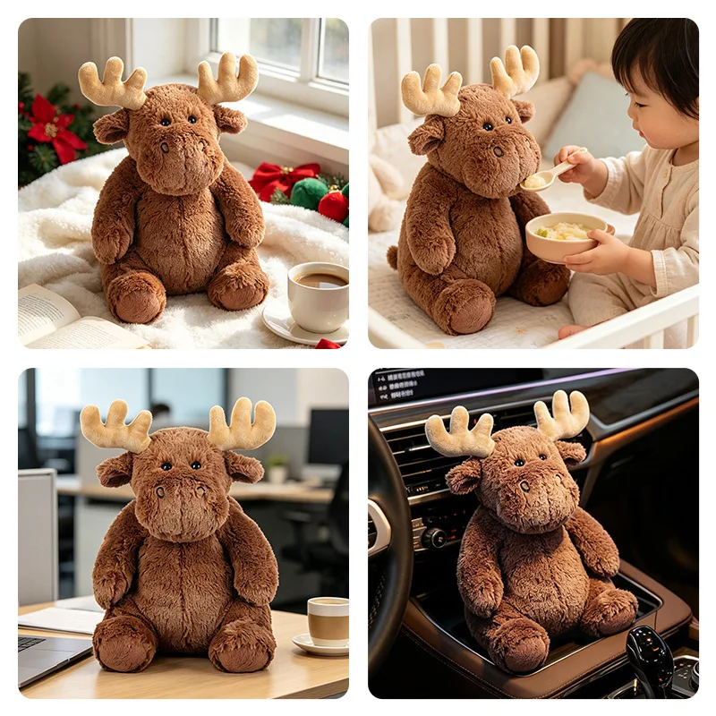 jinhua-toys-plush-moose-doll-sitting-posture-cute-soft-stuffed-toy-christmas-decoration-home-decor-ornament-wholesale