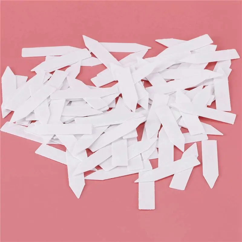 2000 Pcs Reusable Pvc Plant Tag Label Tree Fruit Seedling Garden Flowerpot Plastic Label Sign Sorting Tool-AT36