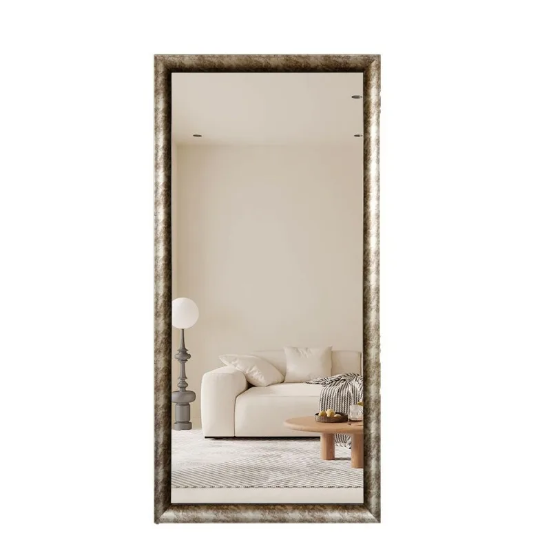 

Nordic American retro style dressing home full body floor fitting mirror clothing store