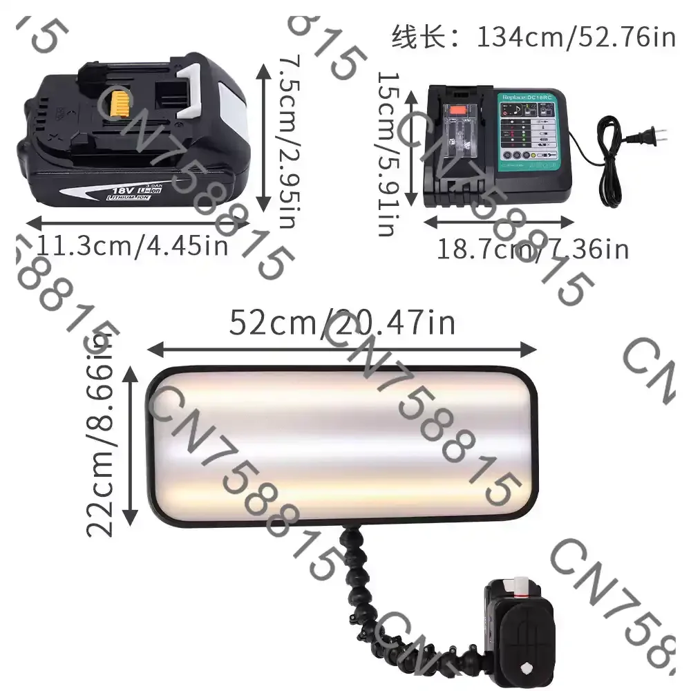 hail pit concave and convex detection leveling tool， Car dent repair light, sheet metal non-marking leveling special LED light