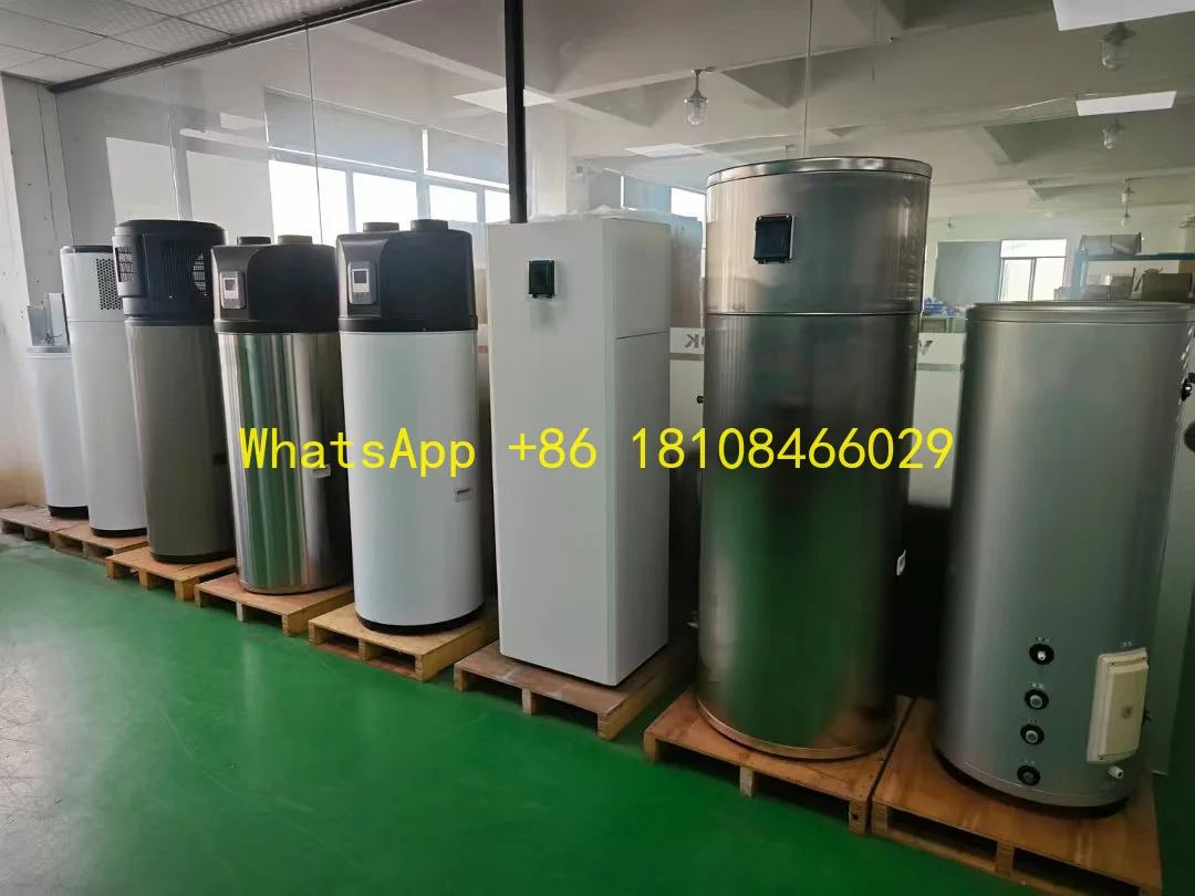 Power for Domestic and Commercial Use Manufacturer Energy Saving Heat Pump Air Source Water Heater with Solar