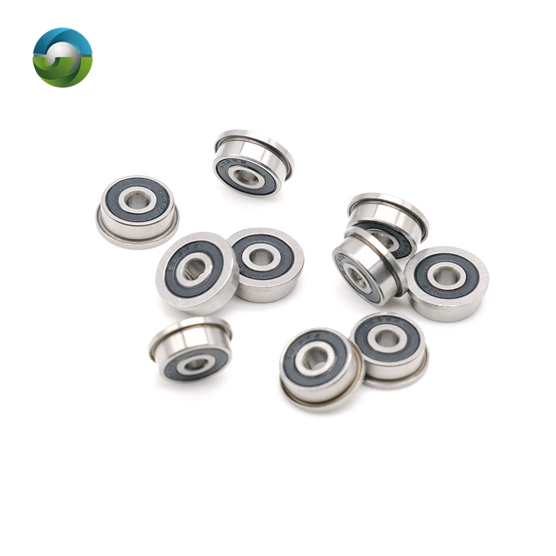 

F623RS Bearing 3*10*4 mm ABEC-7 10 Pcs, F623-2RS Flange Ball Bearings For VORON 0 Motion, Use In A/B Drive Units Idlers XY Joint