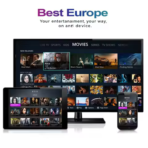 2025 FHD Stable 4K IPTV Android 12 J68U Smart tv RK3588 5G WiFi France Warehouse Global Delivery Spain Euope germnay nethetlands