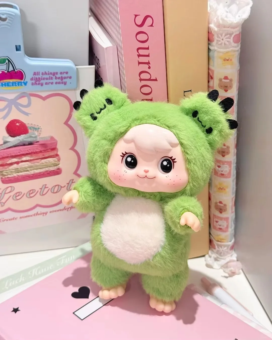 New In Stock Ajioo Plant Elf Series Cute Trendy Plush Doll Gift Handmade Toy Cute Pendant Doll Pendant Birthday Gifts Toys