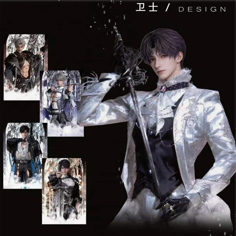Wholesale Love And Deepspace Postcard Set 280Pcs Writeable Card Collection Box with Album Anime Game Stationery Gift for Fans