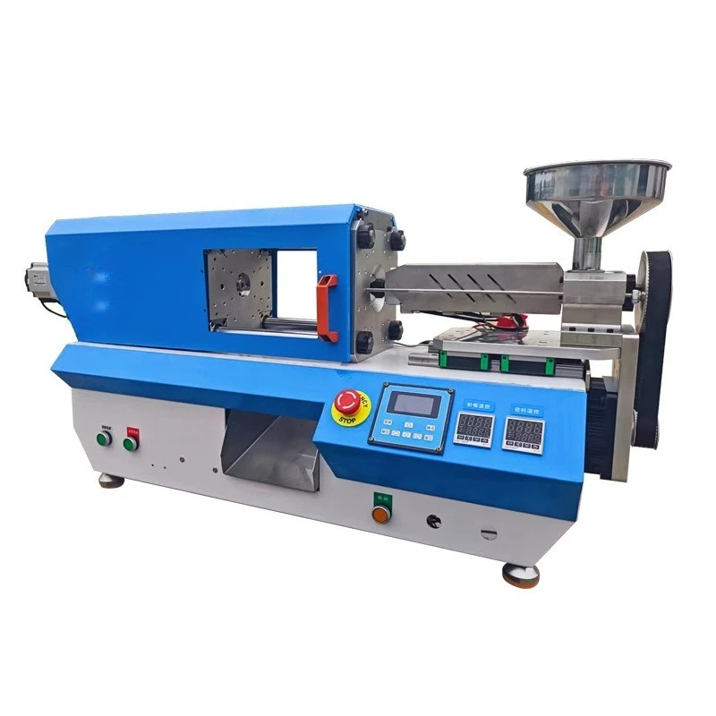 Desktop horizontal injection molding machine plastic plastic particle forming equipment