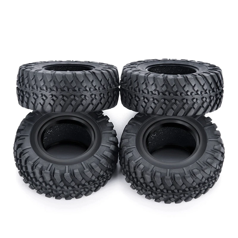 4Pcs Rubber Tires 38X15mm Wheel Tire Tyre For Kyosho Mini-Z 4X4 SUZUKI Jimny RC Crawler Car Upgrades Parts-Drop Ship