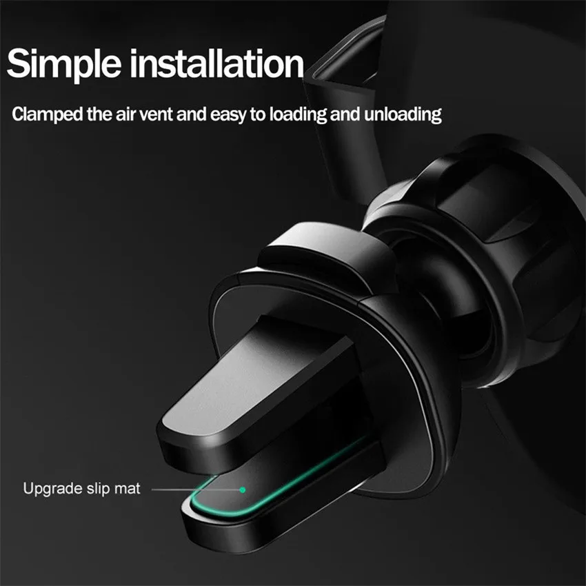 15W Wireless Charger Car Fast Charging Mount Air Vent Mobile Phone Holder Stand For iPhone 14 13 12 11 Pro Max Xiaomi Samsung image 6