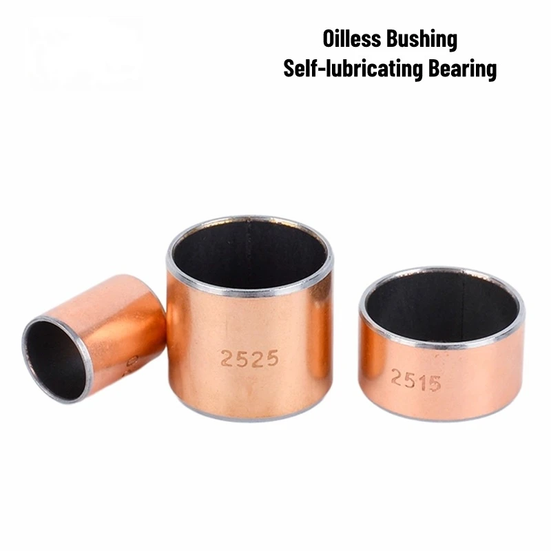 2PCS Inner Dimensions 30 32 35 MM SF-1 Oil-free Bushing  Self-lubricating Copper Bushing Guide Bushing LFB Composite Bearing