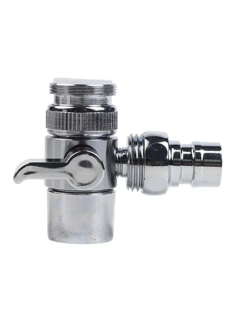 Washing Faucet Switch Faucet Compatible Connector Machine Faucet Multifunctional 3 Way Automatic Water Stop Valve