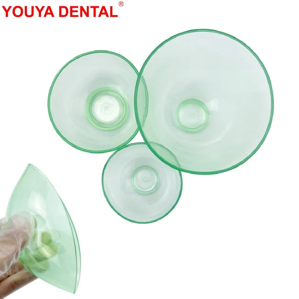 3pcs L/M/S Soft Rubber Bowl For Plaster Alginate Dental Mixing Bowl Plastic Flexible Silicone Mixed Gypsum Bowl Dentistry Tools