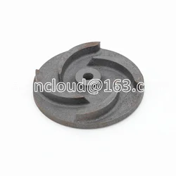 High Quality Customized Rust-proof Cast Iron Water Pump Parts Impeller