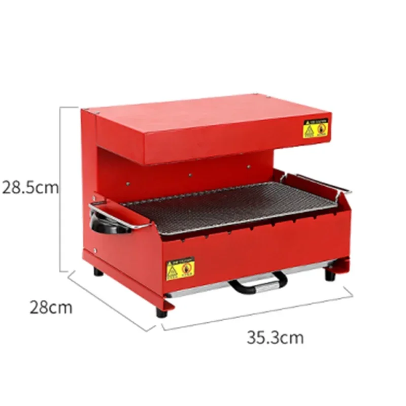 Household 220v Electric Barbeque Oven Domestic Smokeless Barbeque Machine Automatic Rotation Multi-functional Indoor Electric Ke
