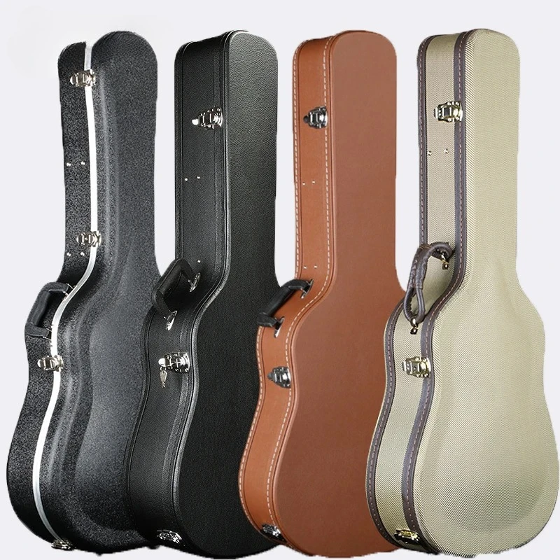 Guitar Case Wholesale High Quality Good Protect Package 4 Layer Electric Acoustic Classical Hard Shell