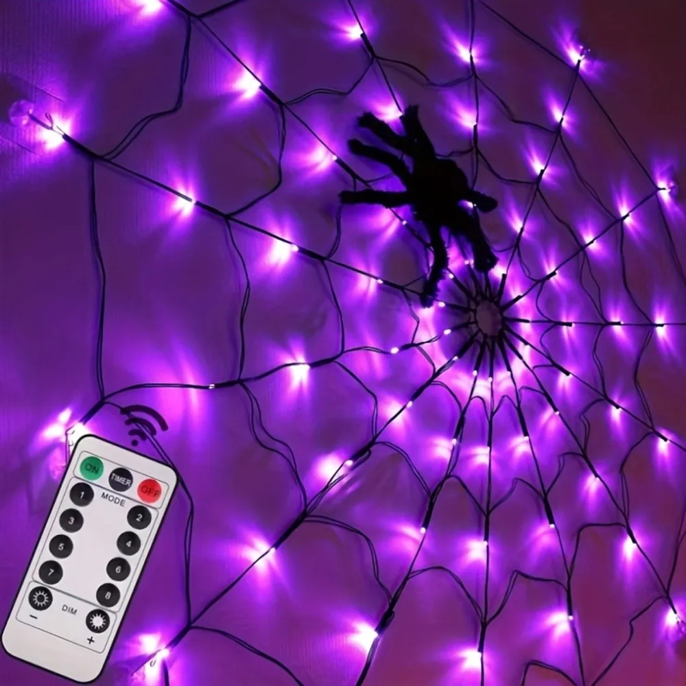 

Realistic Spider-Shaped Lamp - Mysterious Fantasy Lighting For Halloween & Gothic Decor