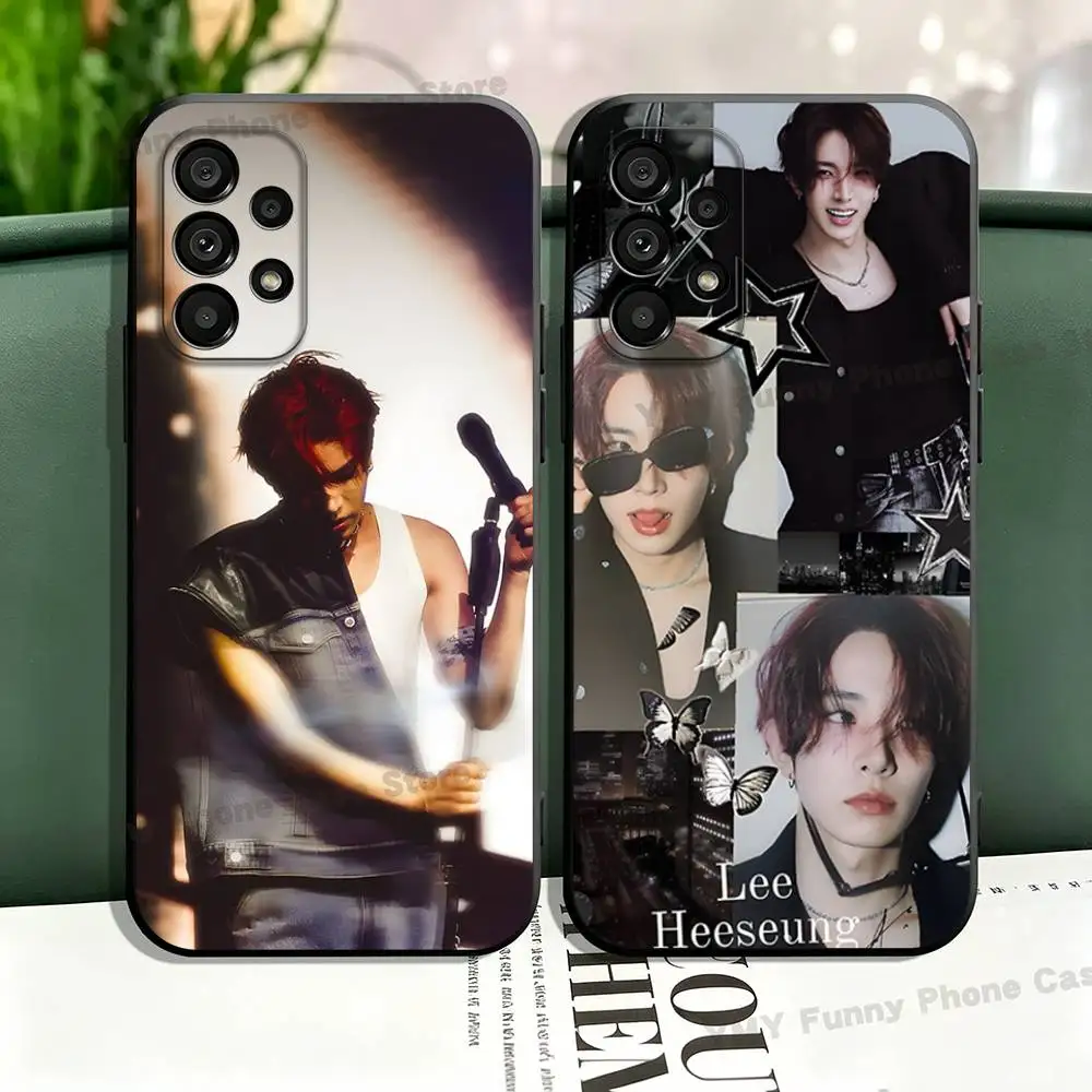 H-Heeseung Silicone Protect Case For Samsung A21 31 51 53 20 22 30 32 42 50 70 Cover