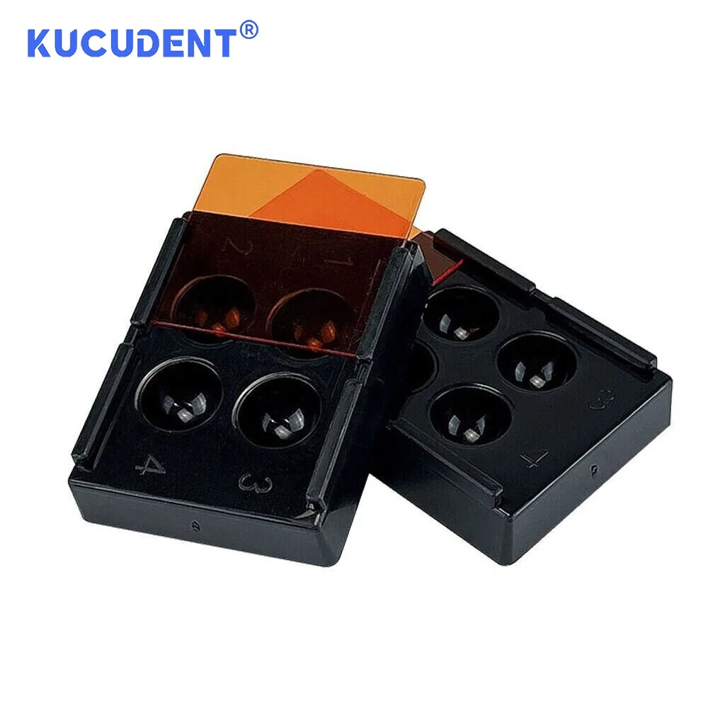 KUCUDENT 1/3Pcs Dental Veneer Storage Box Teeth Patch Shading Light Storage Case Denture Retainer Protector Boxes Dentist Tools