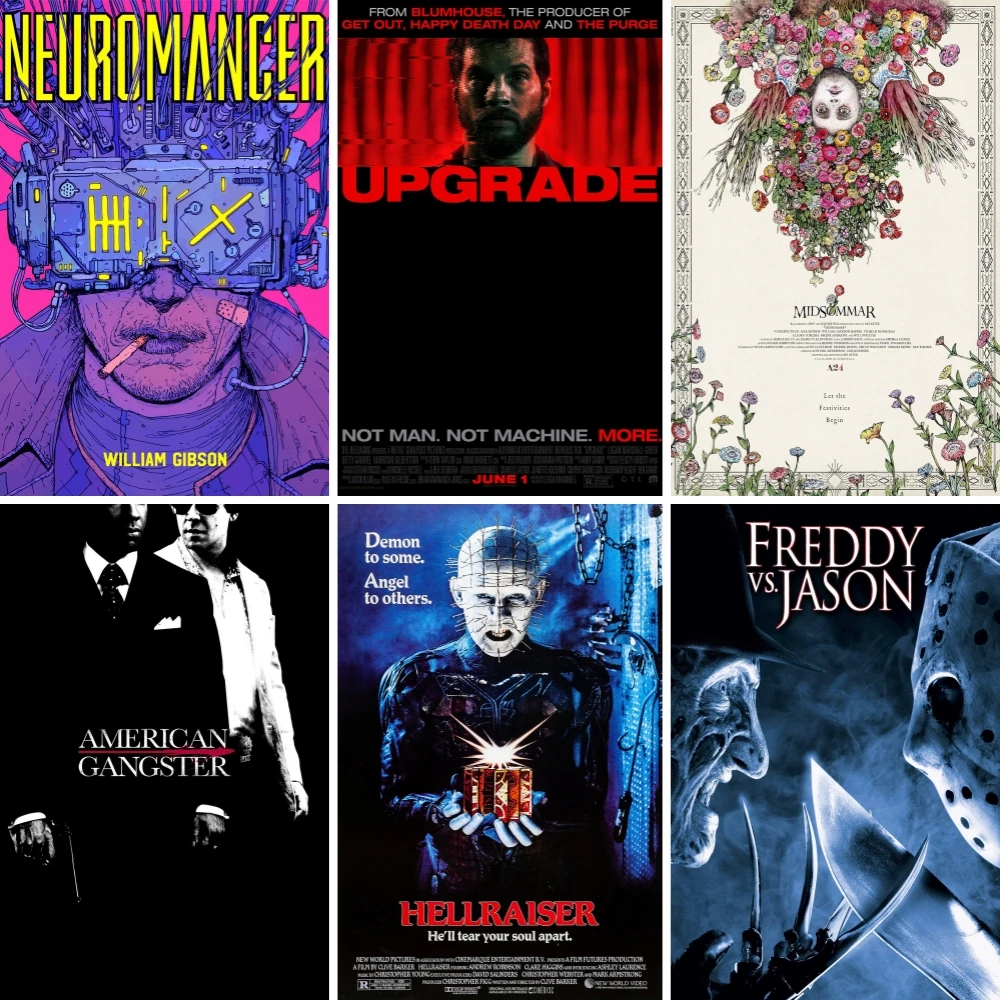 Far and Away Movie Poster Twisters Film Posters Picture IT Hellraiser Canvas Painting Wall Art Home Decor Print Mural Cuadros