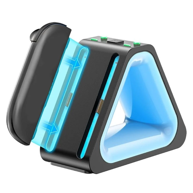 Q5WA зарядка базового контроллера зарядного устройства с эффектами светодиода для NS2 с кабелем