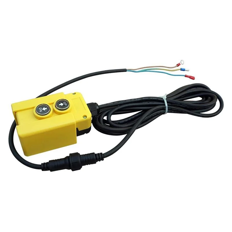 3 Wire Dump Trailer Remote Control Switch Controller 12 Volt 3 Wire DC For Single Acting Hydraulic Power Pump Unit Easy Install-