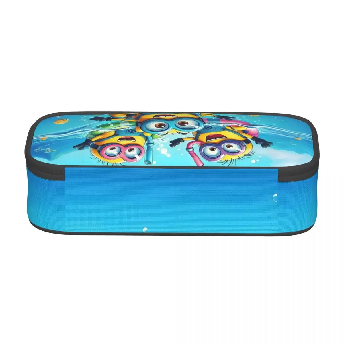 مخصص Kawaii الكرتون التوابع مقلمة للفتيات الفتيان أنيمي فيلم لطيف كبير تخزين صندوق القلم حقيبة اللوازم المدرسية #4