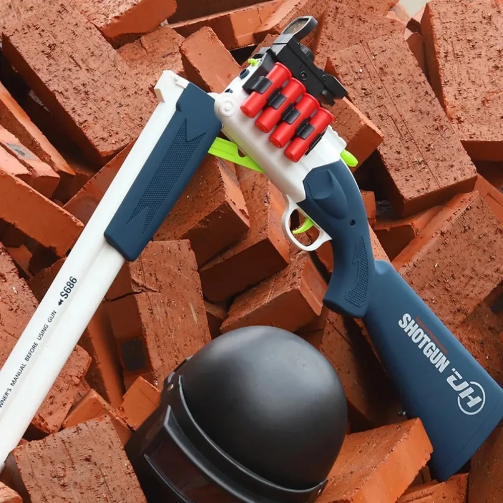 Leere Schale zum Auswerfen von Schrotflinten, Spielzeug, Outdoor-Schießspiele, Geschenke mit 40, weichen Kugeln, 6 Schalen für Weihnachten, Halloween, Geburtstag