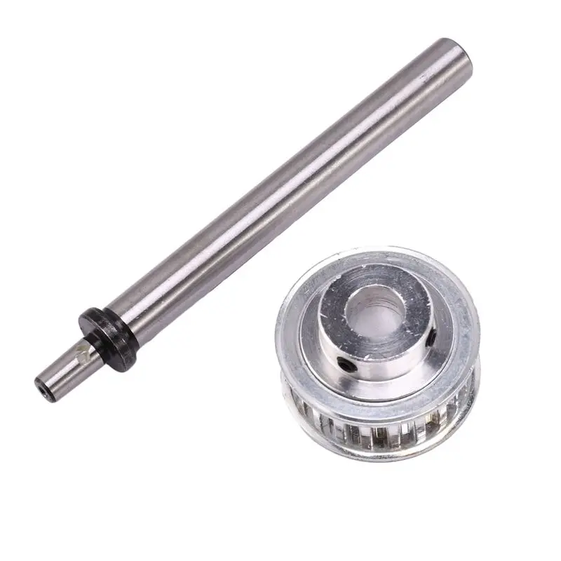 BHBD-2X No Power DIY Woodworking Cutting Grinding Spindle Trimming Belt Jto Drill Chuck Set Small Lathe Accessories