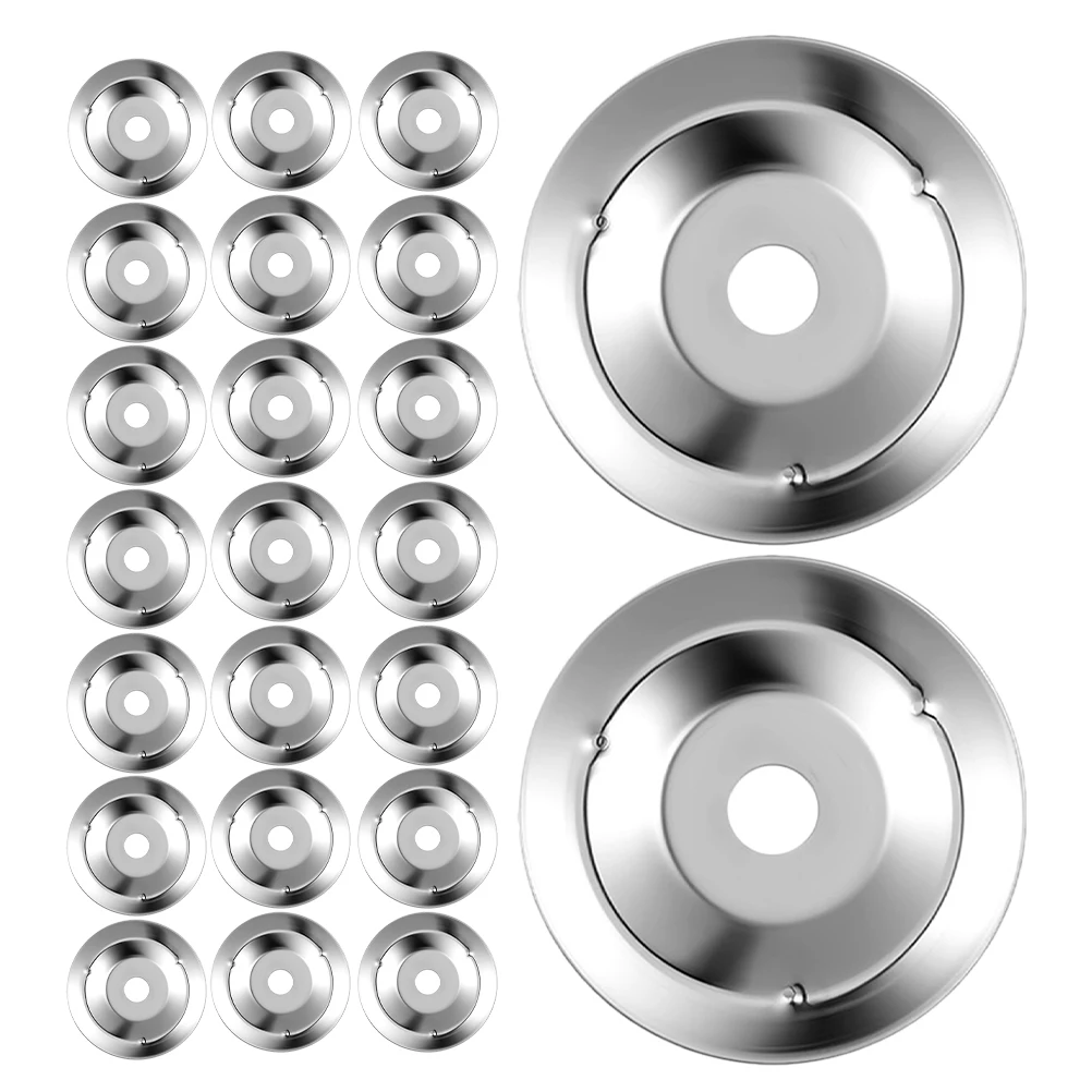 120pcs Drum Kit Accessories Sturdy Iron Cymbal Bells Copper Sheet Hat Tambourine Music Instruments Kids Toys