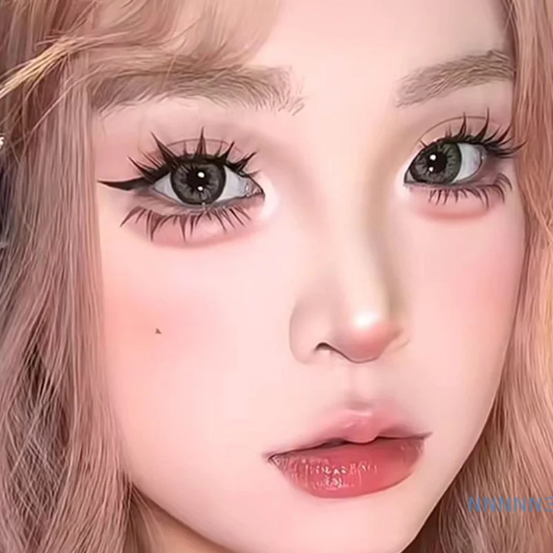 หลายรูปแบบไม่มีกาวธรรมชาติ Cluster ขนตาปลอม Cluster Volume Eyelash แต่งหน้า Grafting ขนตาปลอมคอสเพลย์