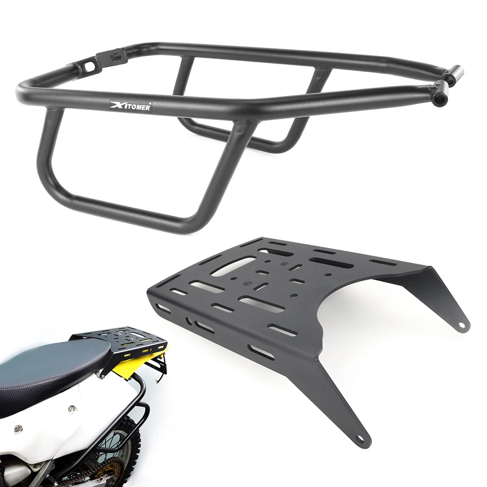 

Motorcycle Rear Luggage Rack Top Case Bracket Holder Side Crash Bar Engine Guard Protector DRZ400S DRZ400SM 2000-2024 For Suzuki