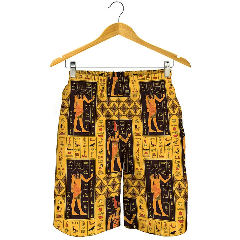 African Tribal Pattern Beach Shorts Men Kids Hot Sale Summer Street Short Pants Cool Surf Board Shorts 3d Printed Swim Trunks