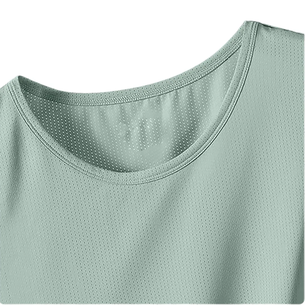 Men Quick Dry Tank Top Breathable Sports Running Vest