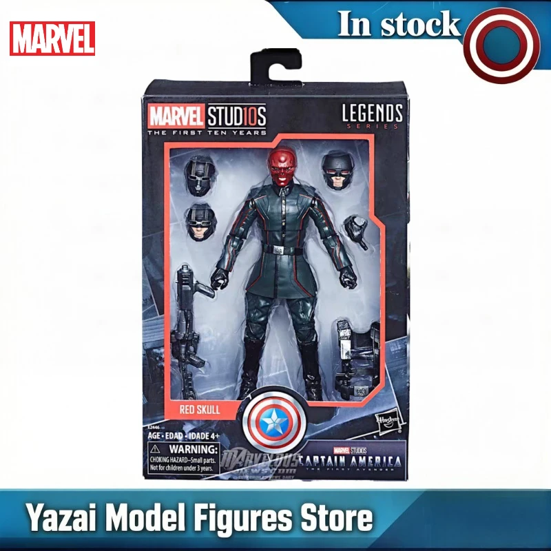 

Оригинальная фигурка Marvel Legend Series MARVEL STUDIOS RED SKULL, игрушка-модель, подарок
