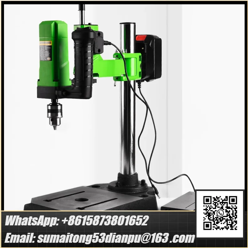 110-240V Vertical Electric Tapping Machine Drill Tapper for Universal Flexible Arm Plug-in/Charging