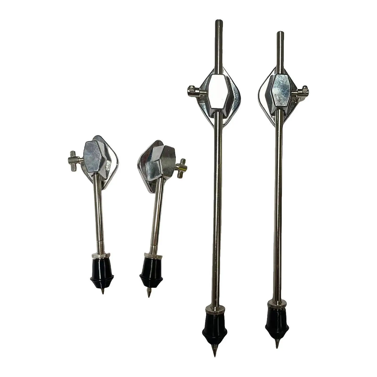 

2 Pieces Drum Leg Percussion Instrument Parts Drum Feet Drum Fitting Brackets Anti Slip Drum Floor Tom Leg Bracket Bass Drum Leg