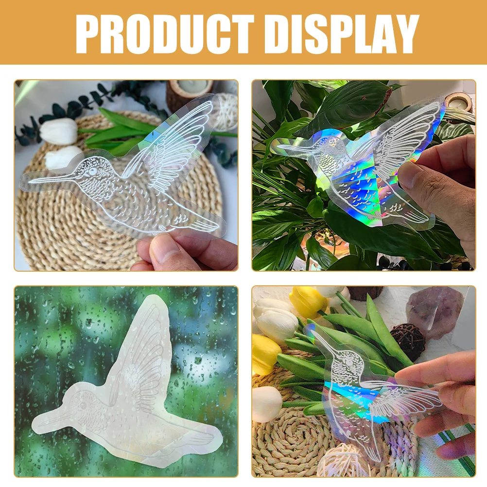 

2Pcs Sun Catcher Window Decal PVC Non-Adhesive Cling Sticker for Cozy Bedroom Decoration Window Decor Sun Catcher Stickers