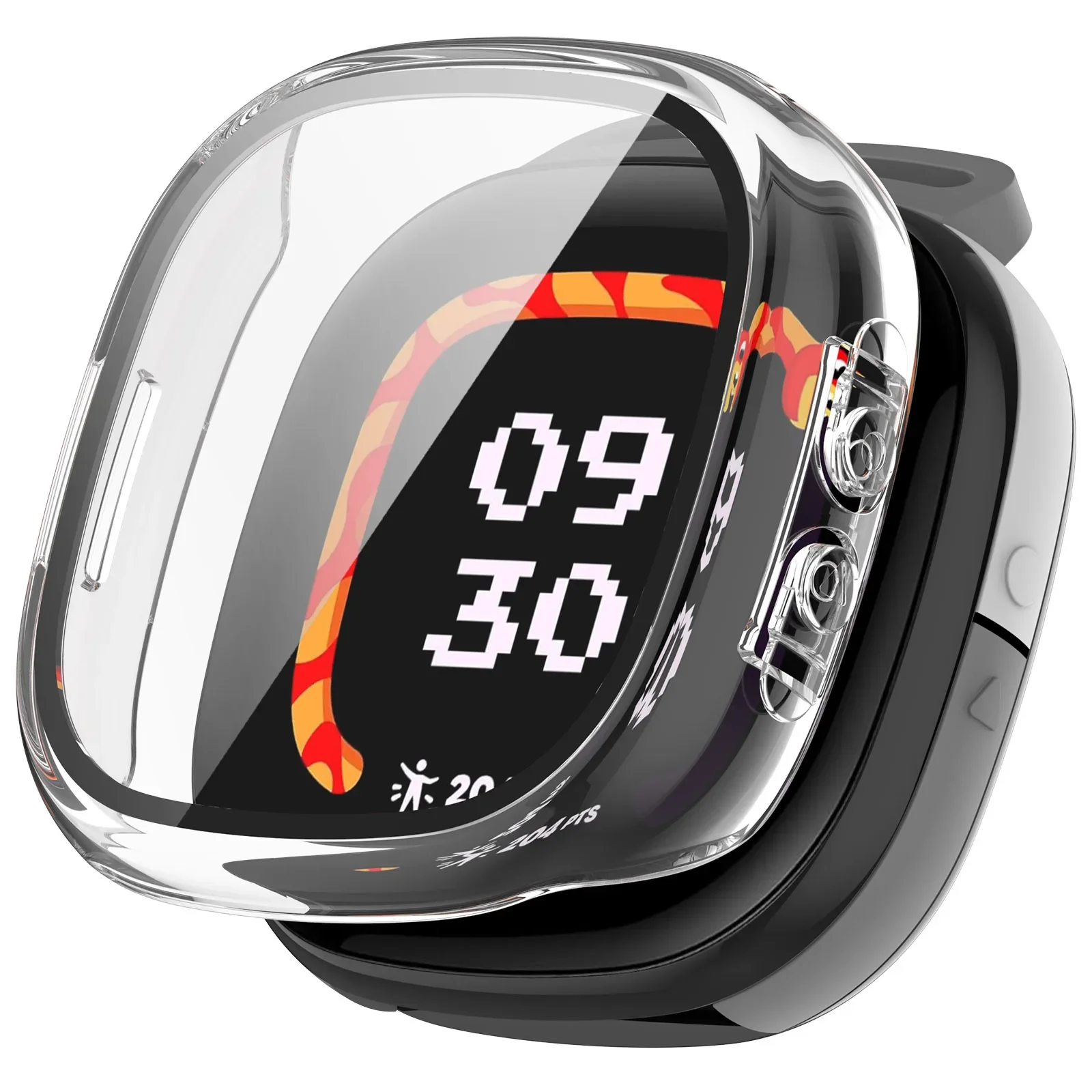 Watch Case For Fitbit Ace LTE PC Tempered glass Protective Case Anti-fall Scratch proof Watch Cover Replacement Accessories